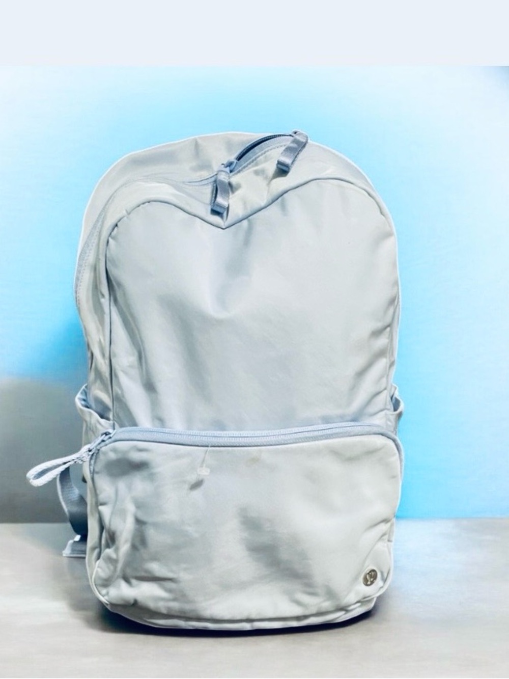 Lululemon Trending Light Blue Colour Back bag